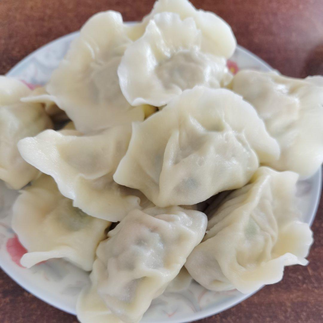 鲜虾鲅鱼馅饺子