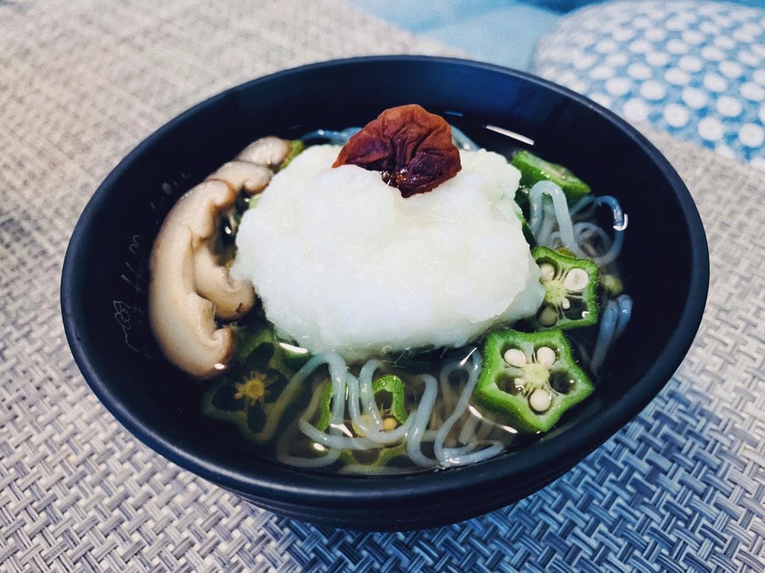 一瓜山药泥荞麦面