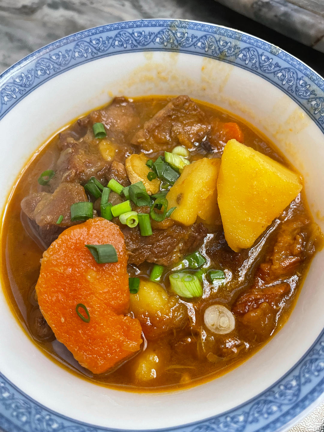 番茄土豆炖牛腩