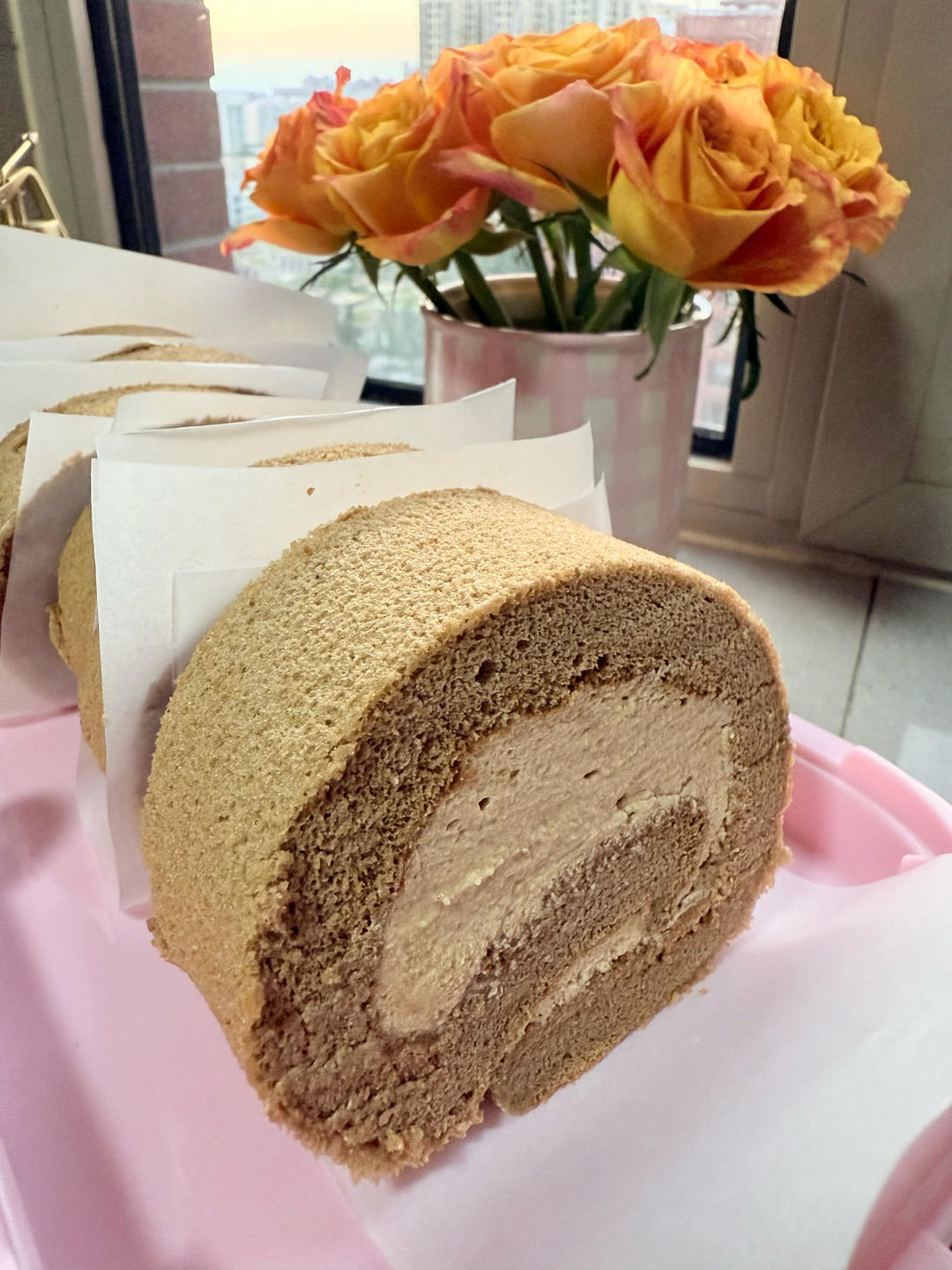 一次就做成功的咖啡蛋糕卷