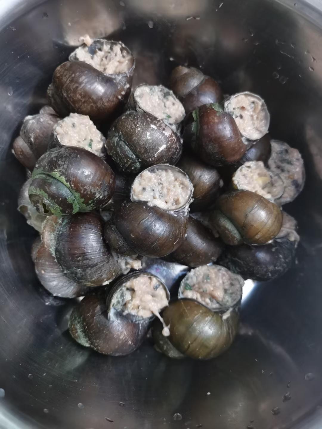 超详细！一品田螺酿肉（田螺塞肉）