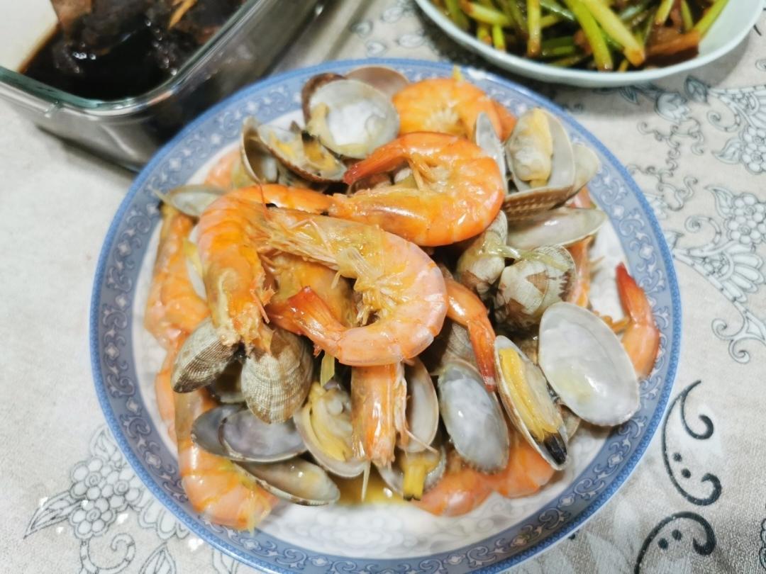 有手就会盐焗花甲虾