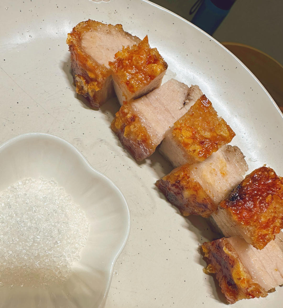 脆皮五花肉这样做 肥而不腻 巨香！！