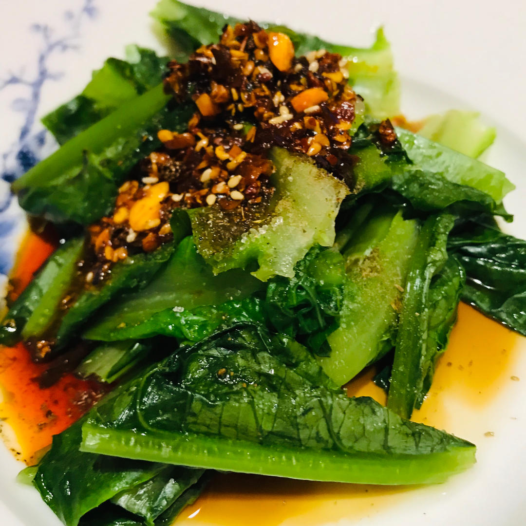 最好吃的凉拌油麦菜