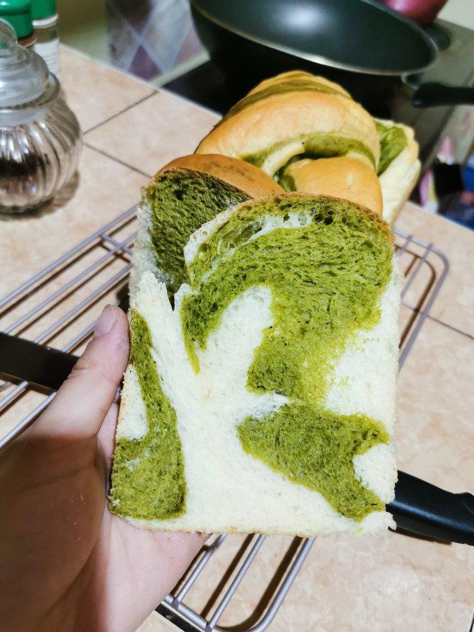 抹茶大理石吐司