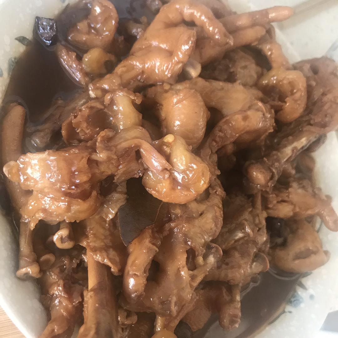 香辣卤鸡爪