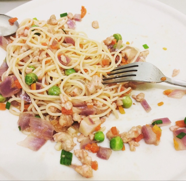 番茄肉酱意大利面