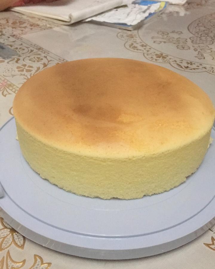 入口即化8寸轻芝士蛋糕(6寸轻乳酪蛋糕材料减半)新手也能做