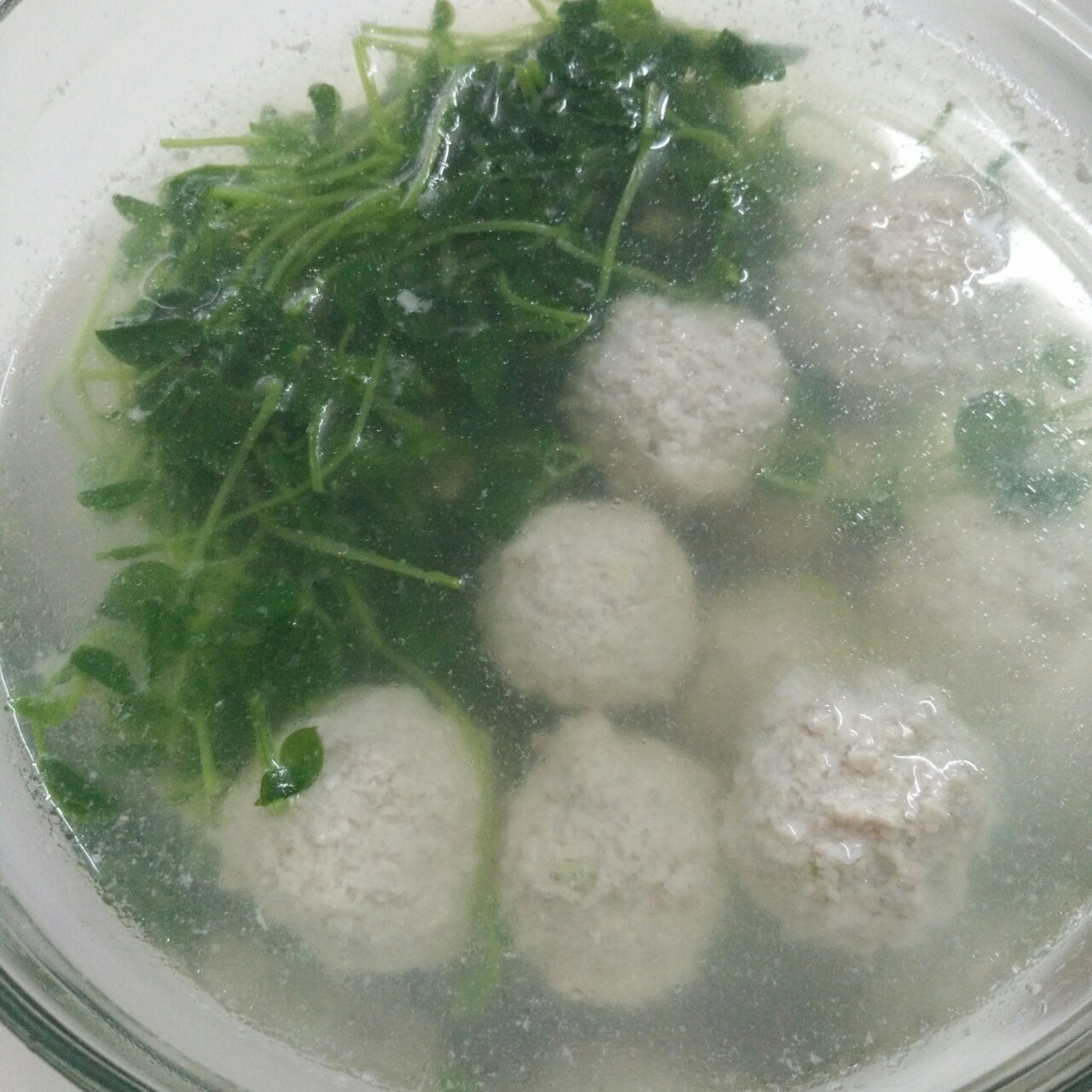手工肉丸汤