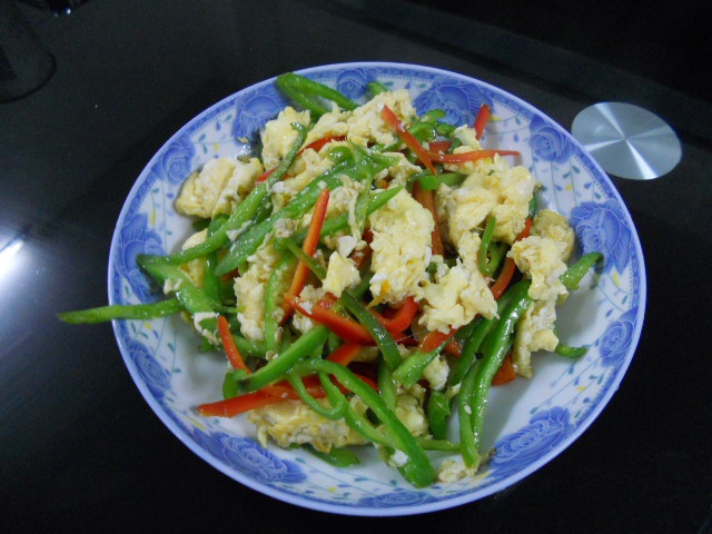 青椒炒鸡蛋