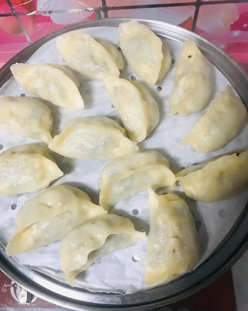 素馅蒸饺