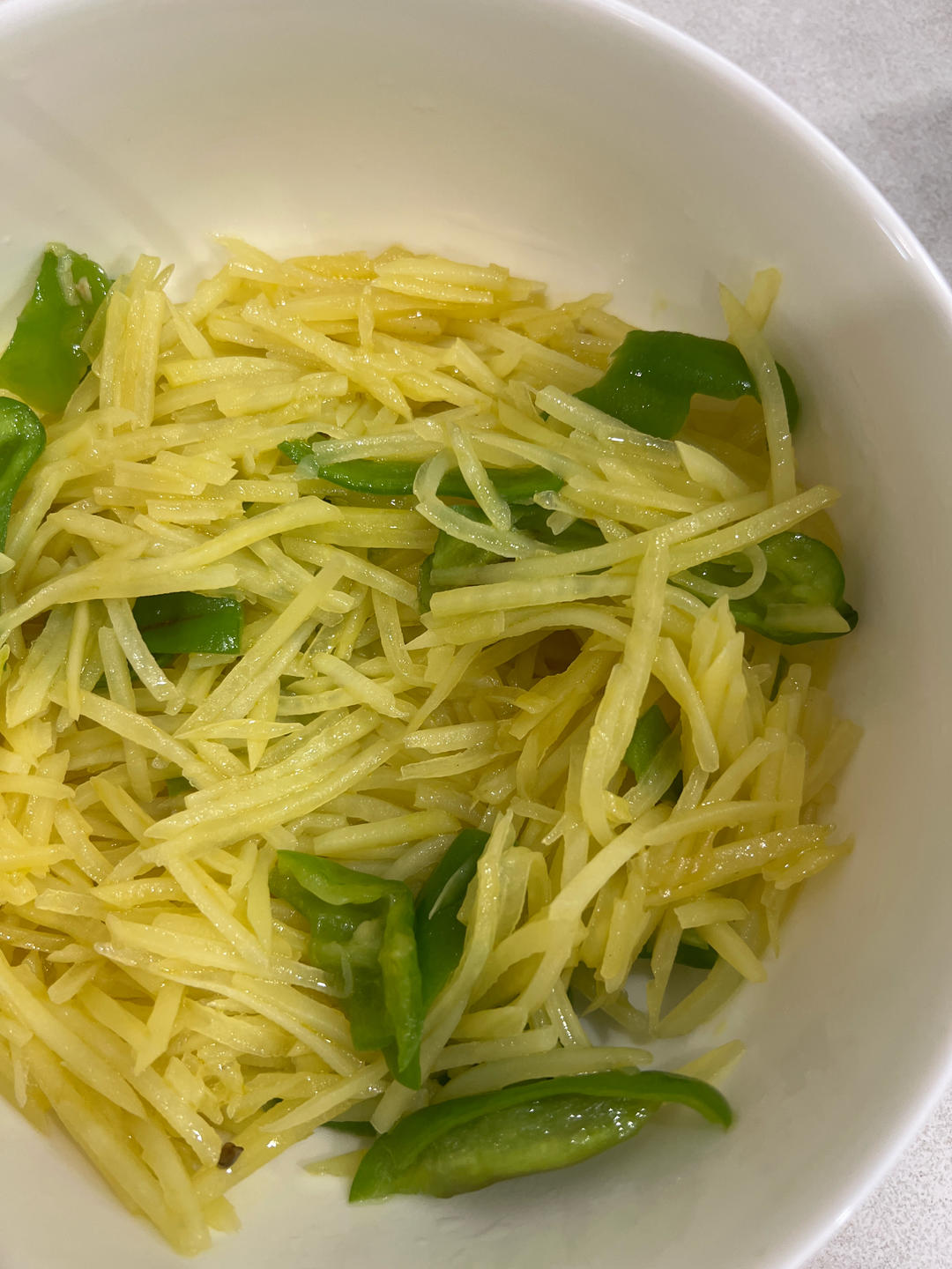 青椒土豆丝