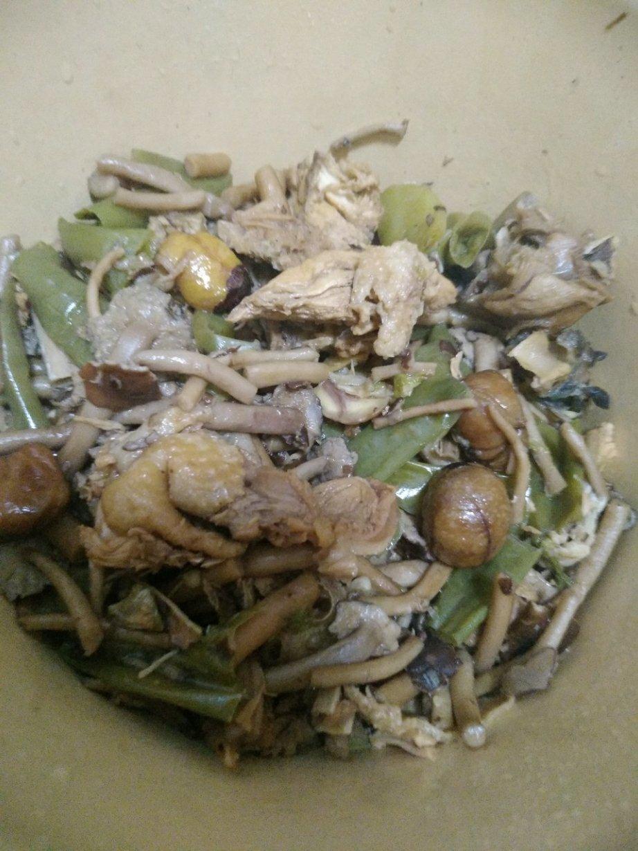 板栗香菇烧鸡