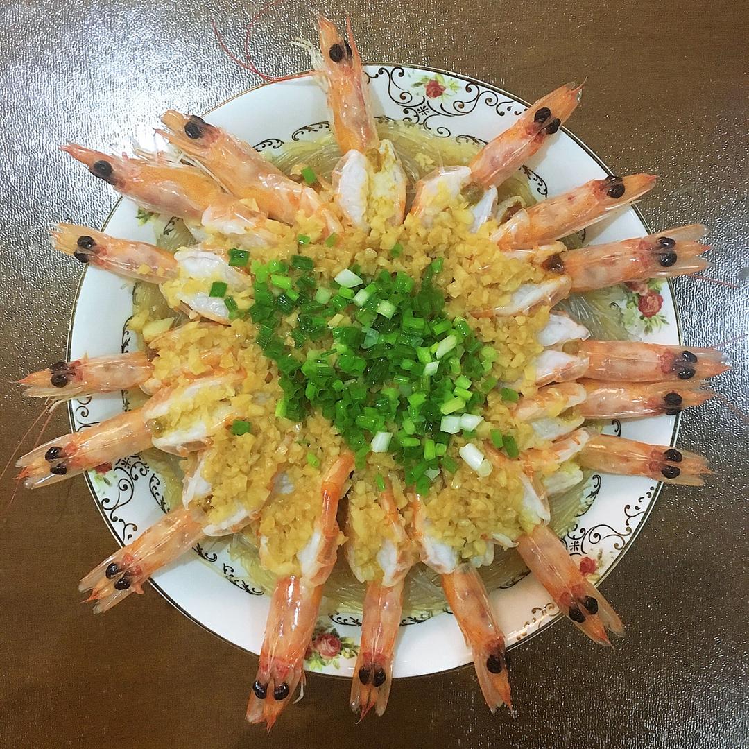 蒜蓉粉丝蒸虾