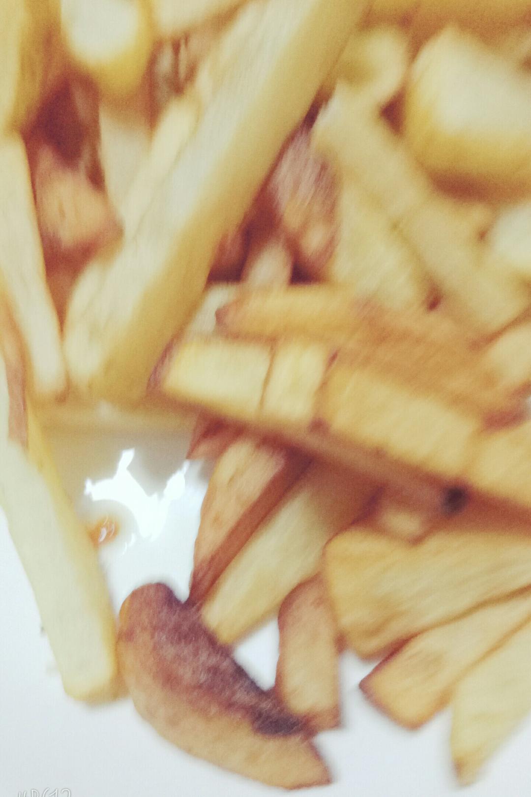 自制炸薯条