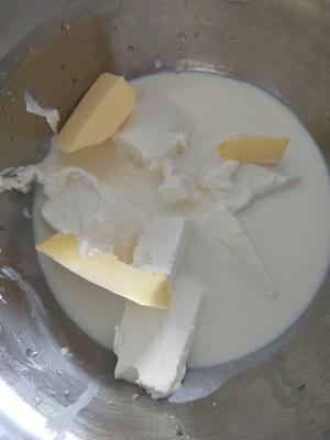 六寸日式轻乳酪蛋糕的做法 步骤2