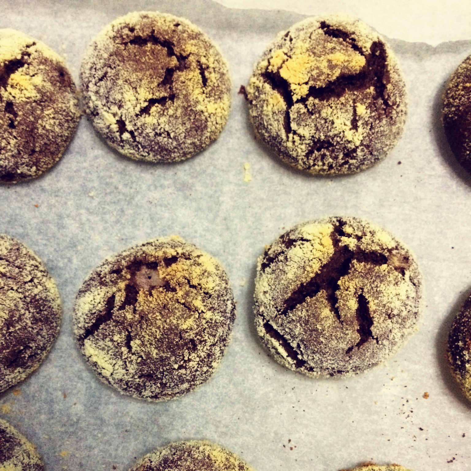 巧克力裂纹曲奇