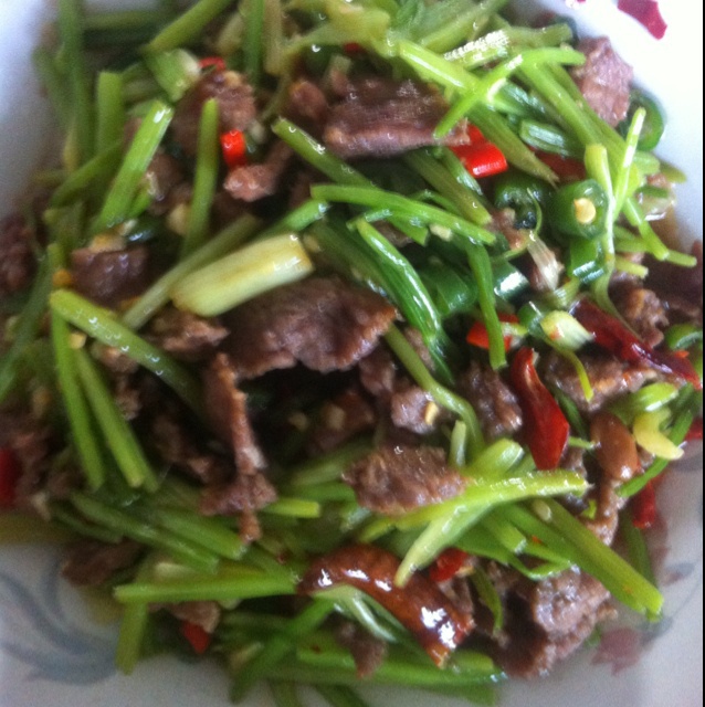 小炒牛肉