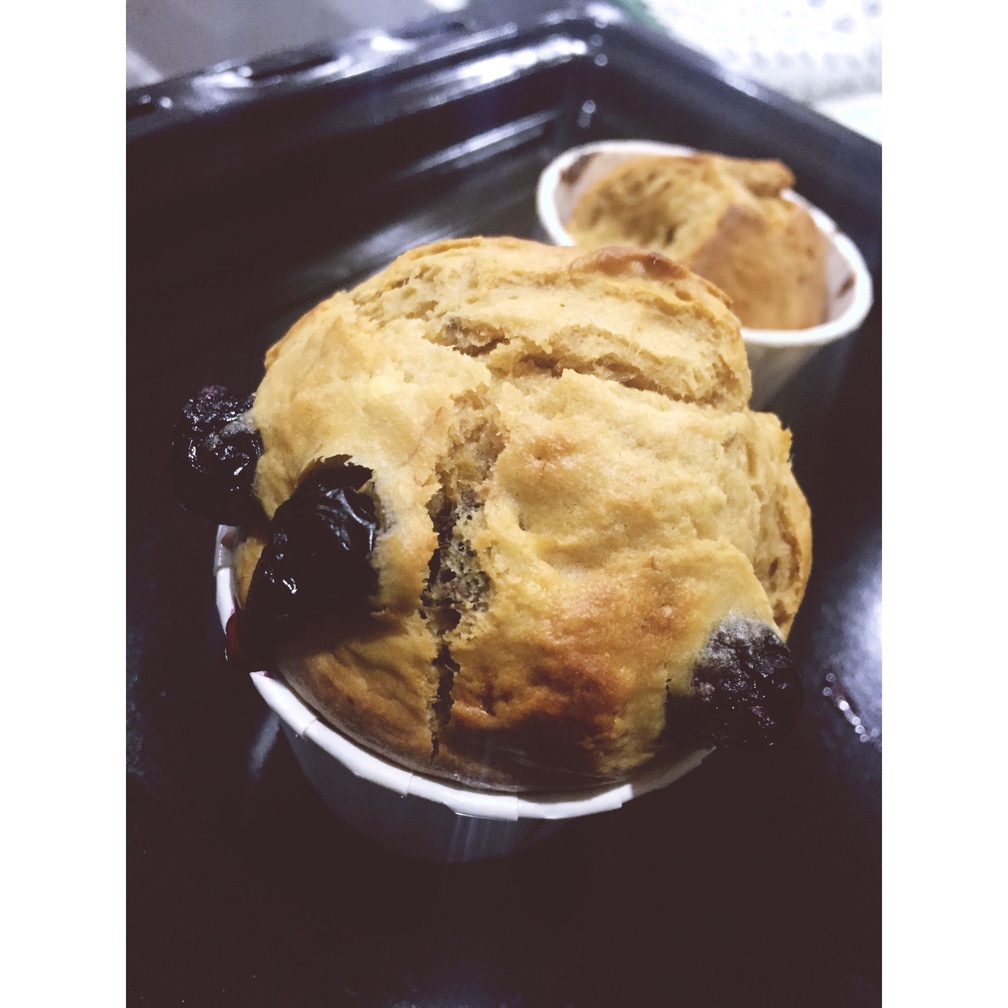 红糖全麦香蕉马芬