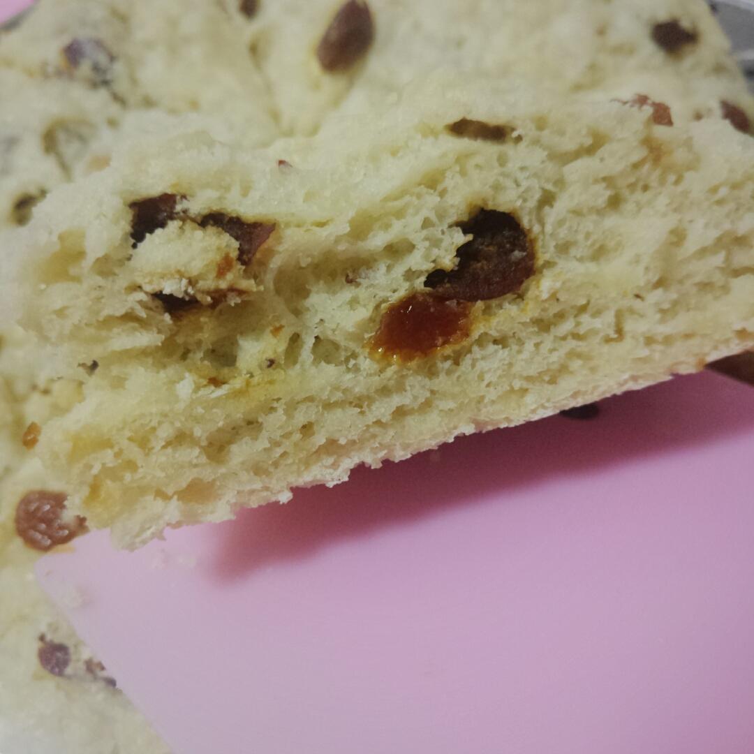 不用揉面，简单易做的——蔓越莓发糕