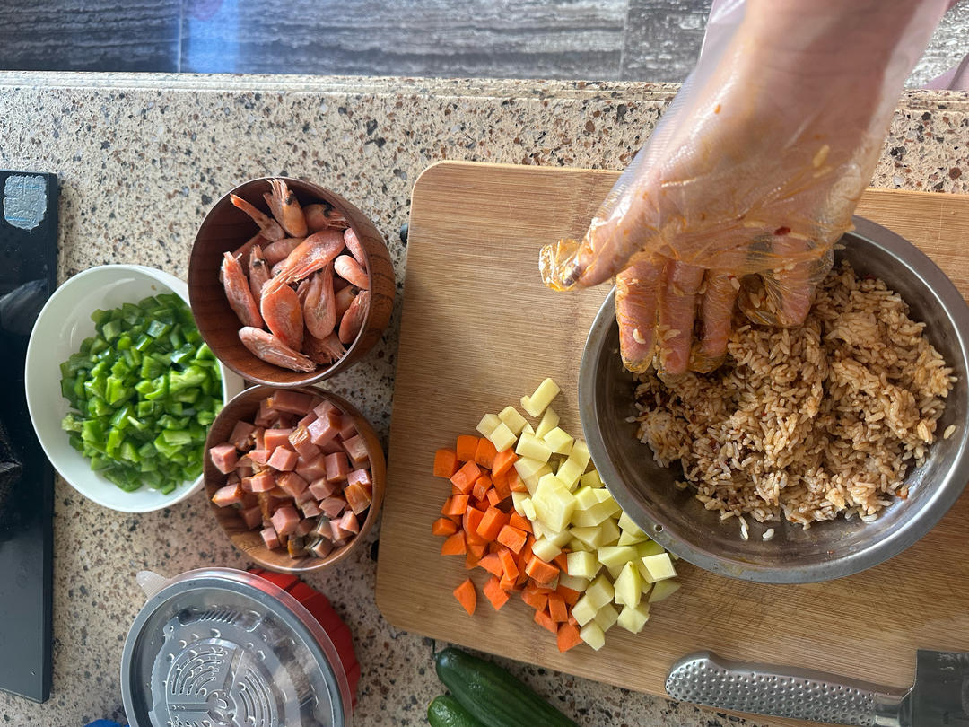 ㊙️解锁好吃到哭的剩米饭吃法！韩式炒饭
