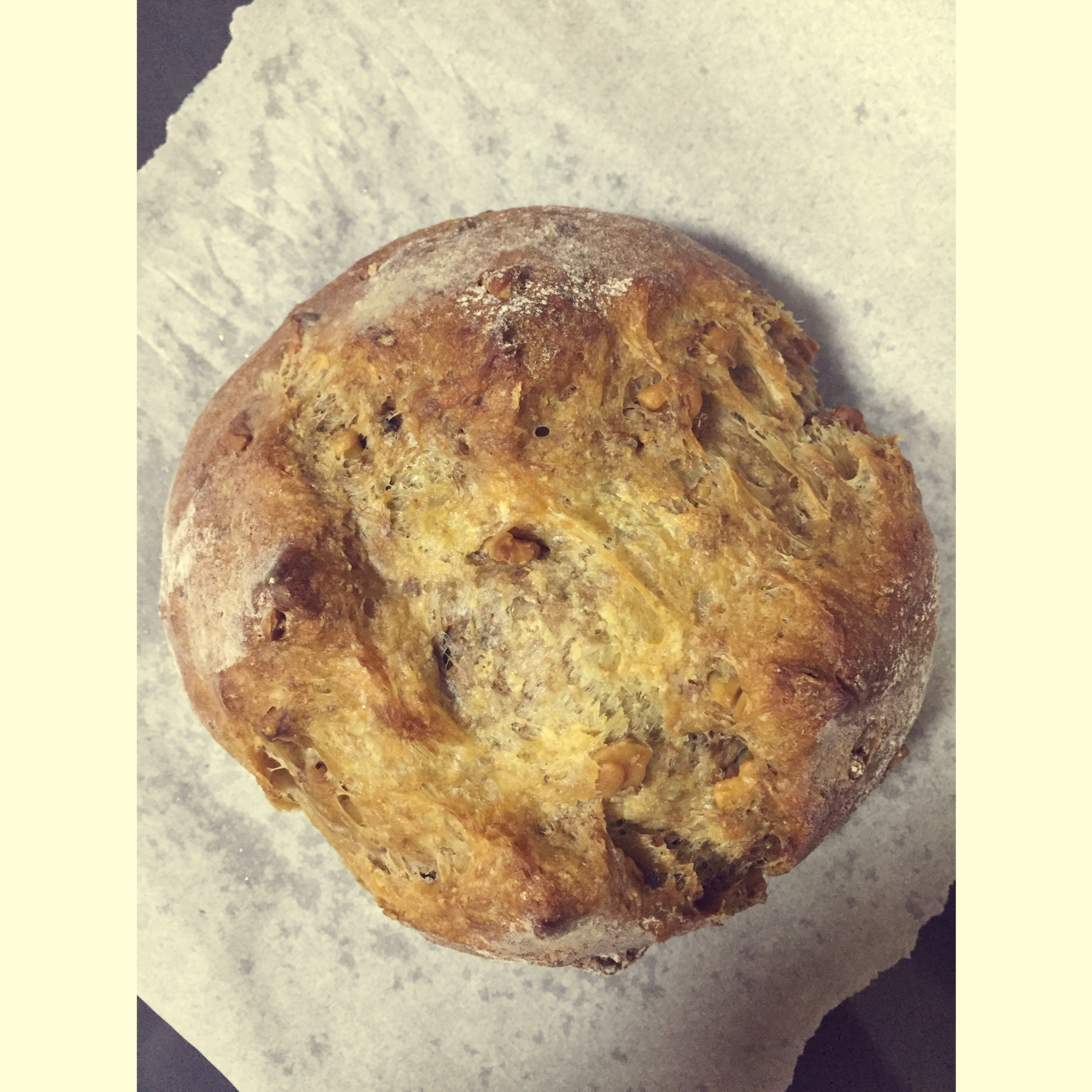 果料满满-红茶蔓越莓核桃面包