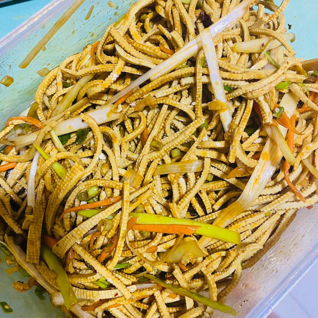 减肥必吃的凉拌菜❗️  凉拌豆腐丝 ❗️ 多吃不长胖（更新食谱）