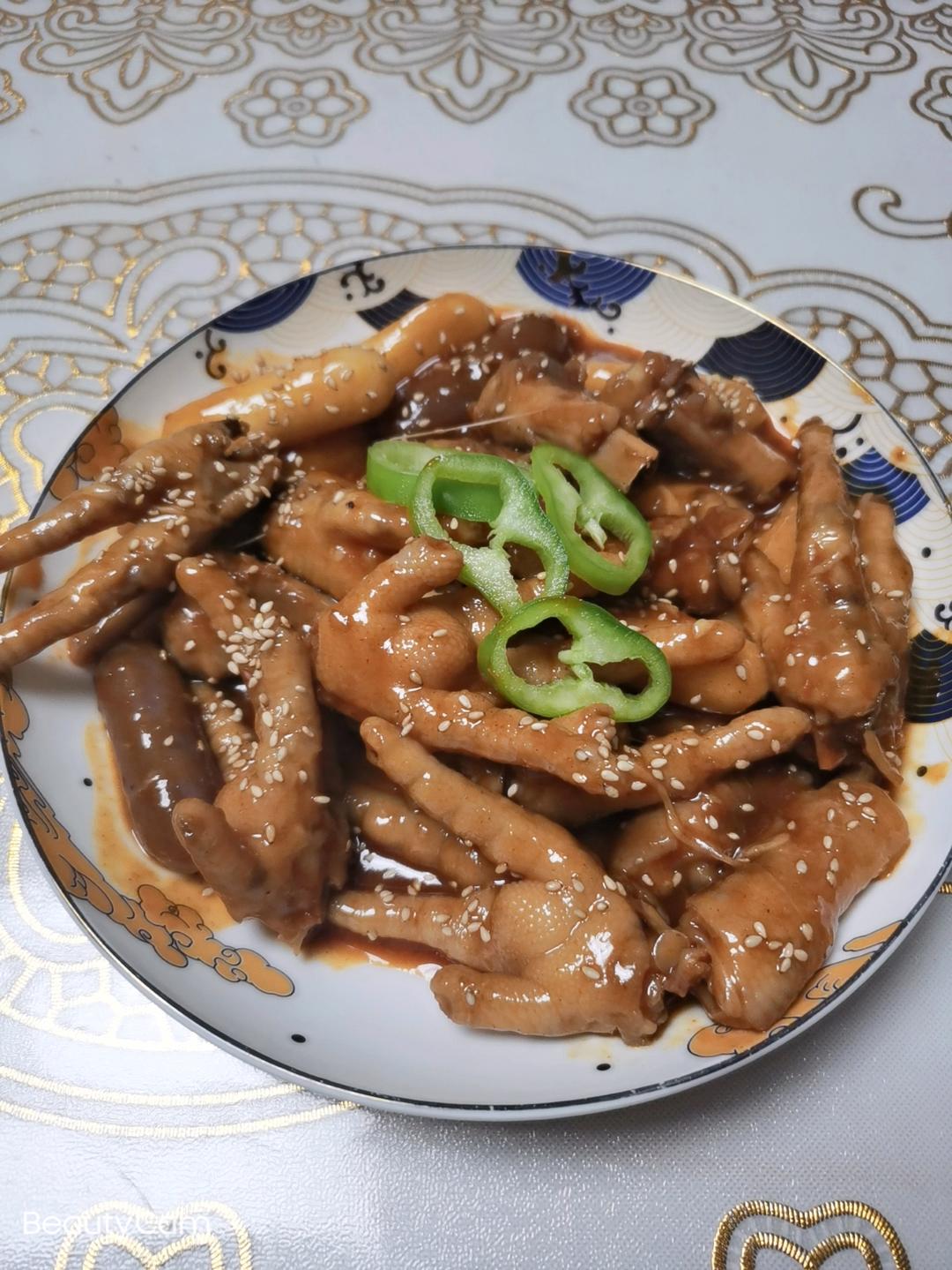 韩式辣酱鸡爪