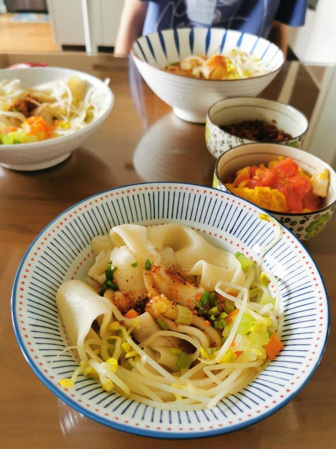 劲道好吃的油泼扯面（裤带面）