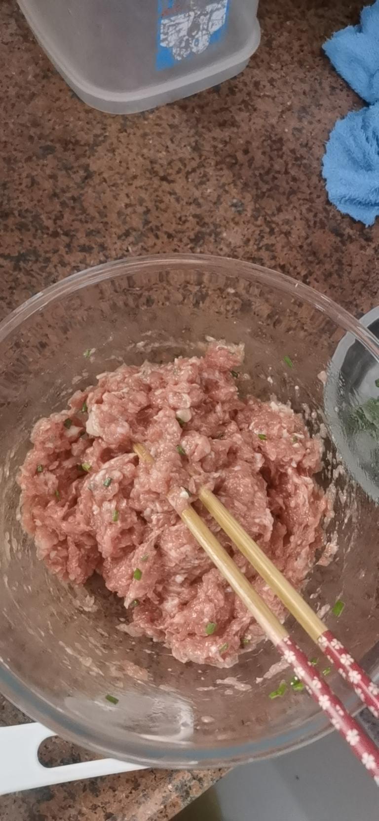 肉不柴的馄饨馅