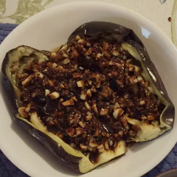 微波炉烤茄子