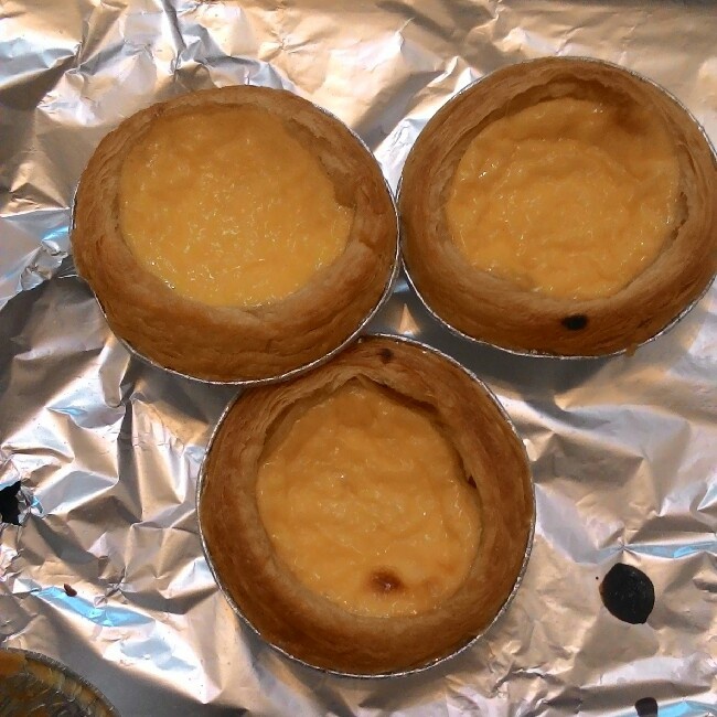 0负担无奶油蛋挞