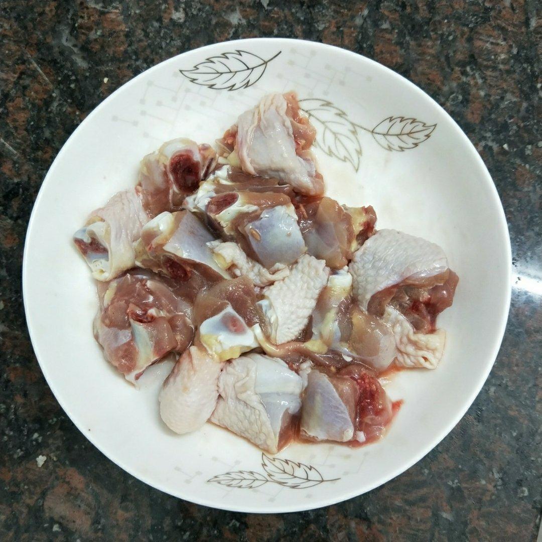 白兰氏鸡精蒸鸡腿
