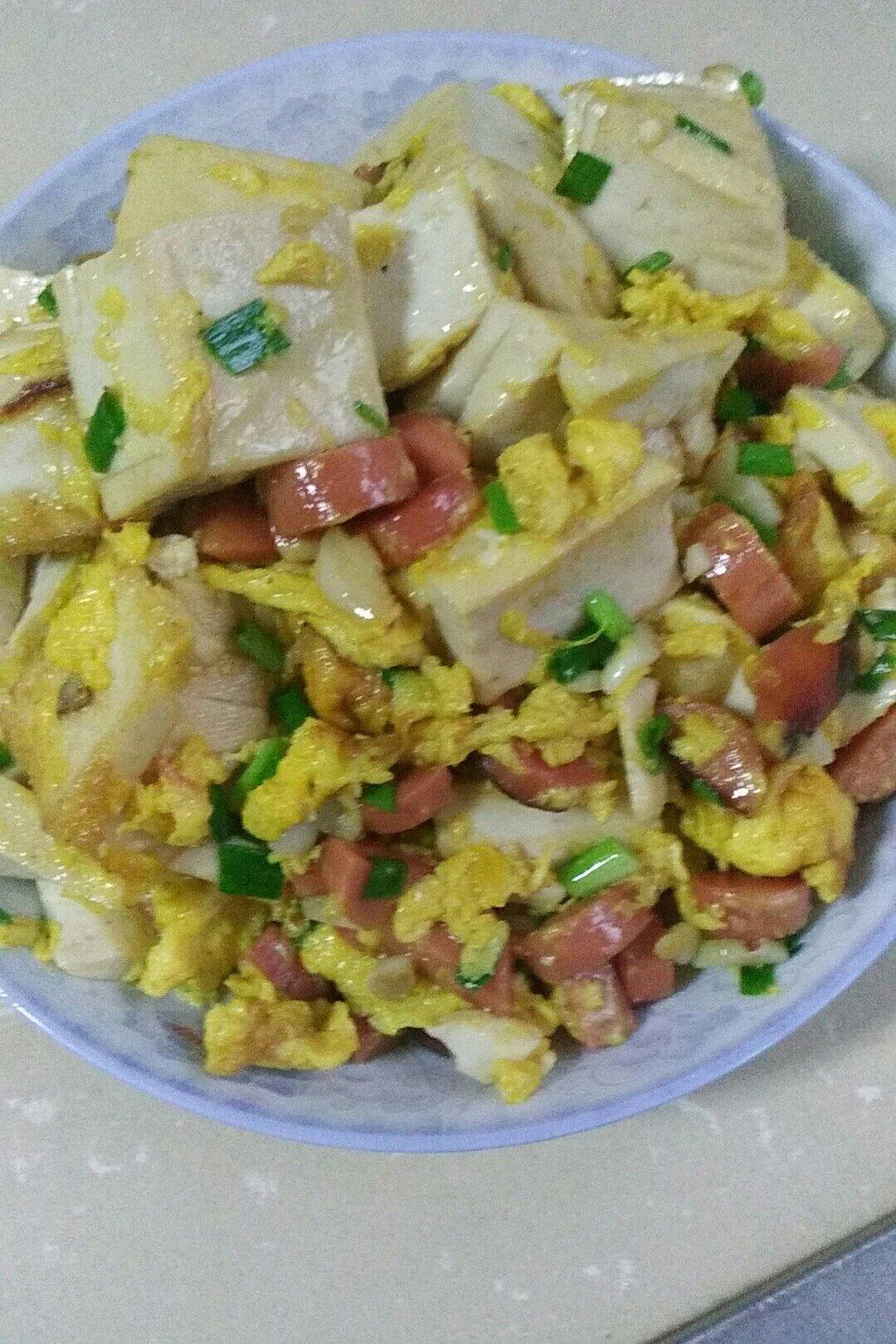 蛋包豆腐丁