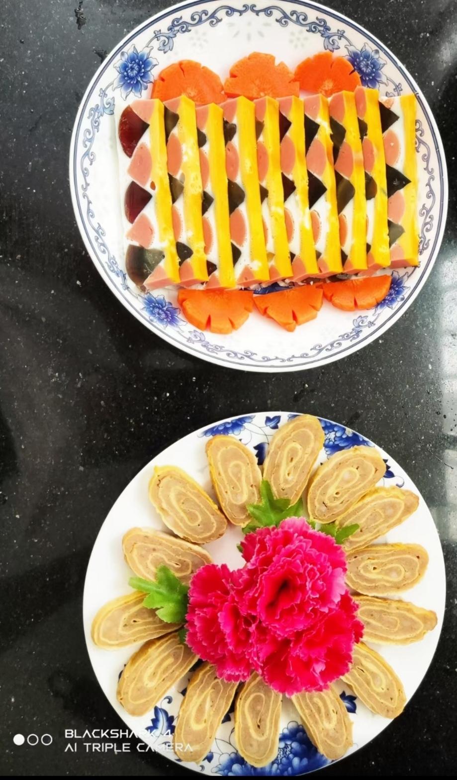 宝宝蛋皮肉卷  儿童肉蛋卷 婴幼儿鸡蛋肉卷《一岁以上宝宝辅食》卷尖 蒸鸡蛋皮卷肉午餐肉