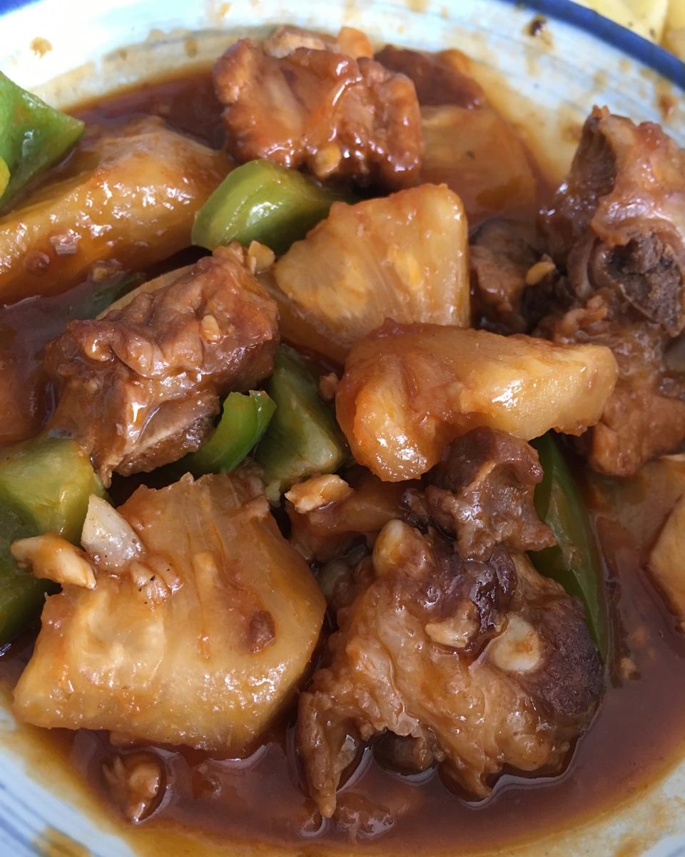 菠萝排骨