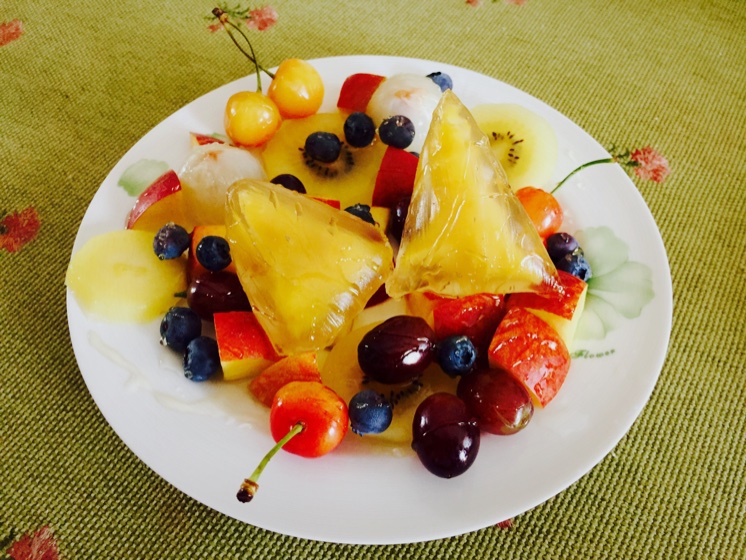 蜂蜜水果星冰粽沙拉