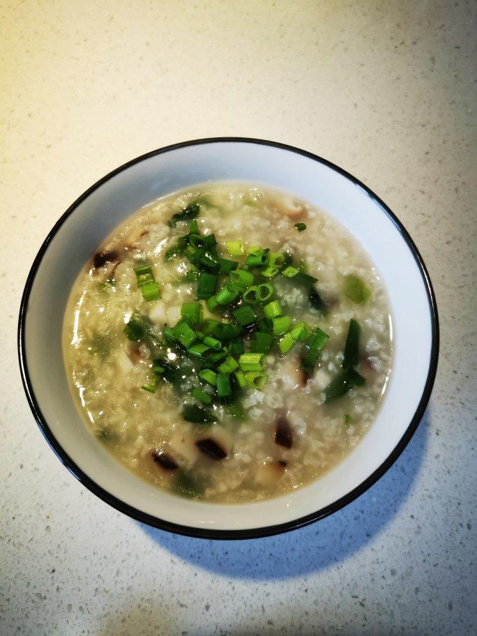 健康美味素食青菜粥