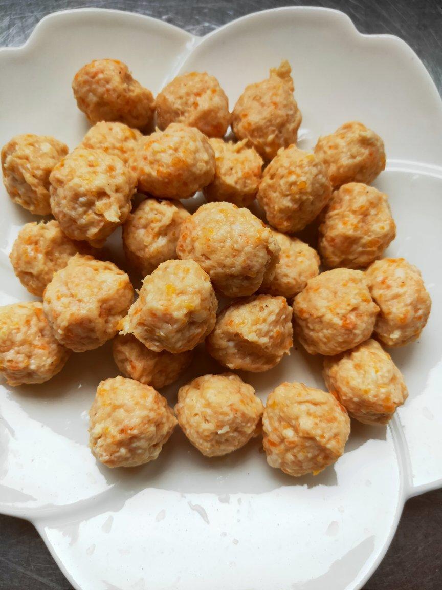 告别无聊的减脂餐-鸡肉丸子