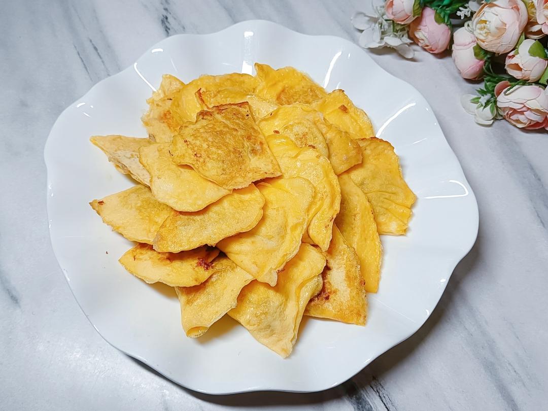 蛋饺～用平底锅来做