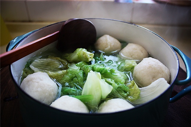 【生菜鱼丸汤图片大全-笠翁曾良君的生菜鱼丸汤图片】 _下厨房