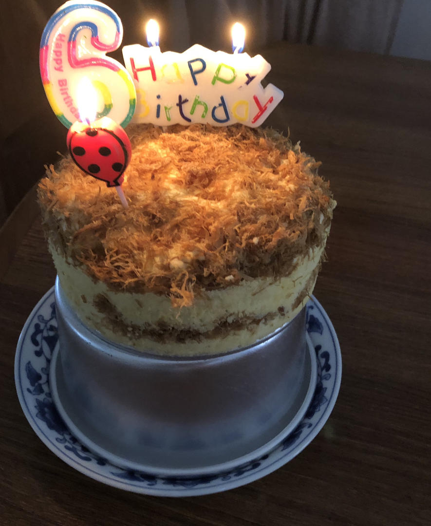 水嫩烫面蒸蛋糕