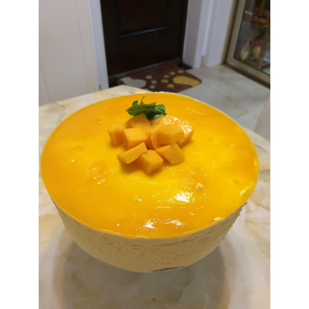 芒果慕斯蛋糕🍰（8寸）