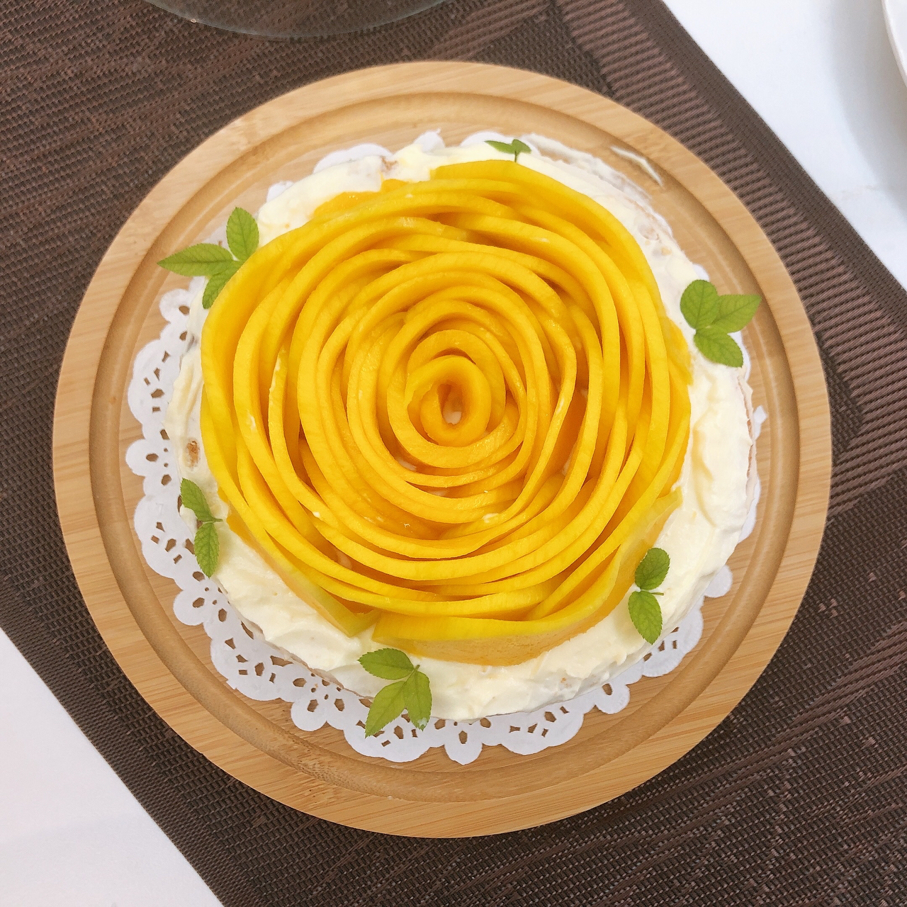 芒果花蛋糕