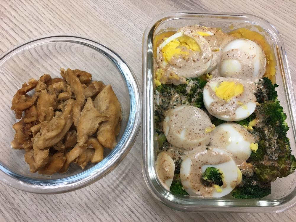 减脂餐 — 烤鸡胸肉沙拉