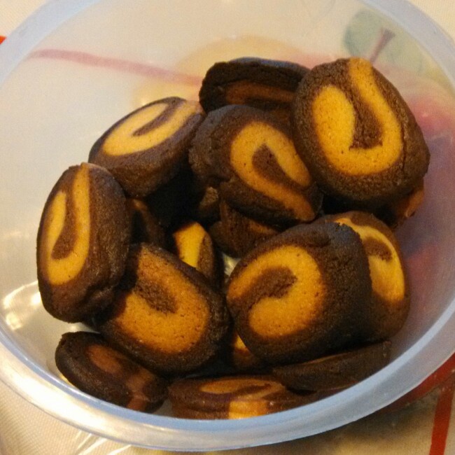 摩卡双色饼干
