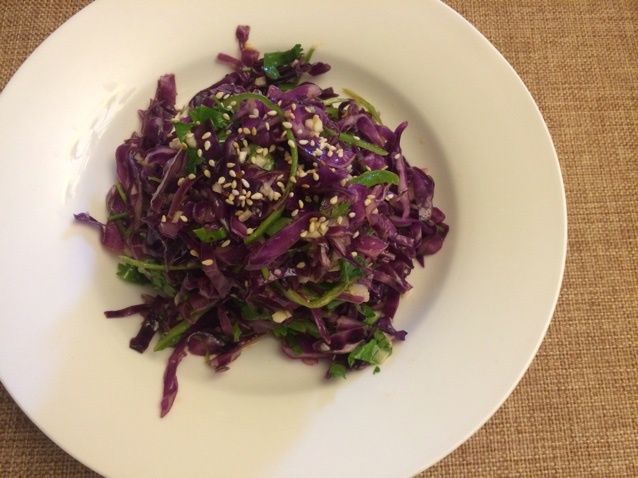 凉拌紫甘兰