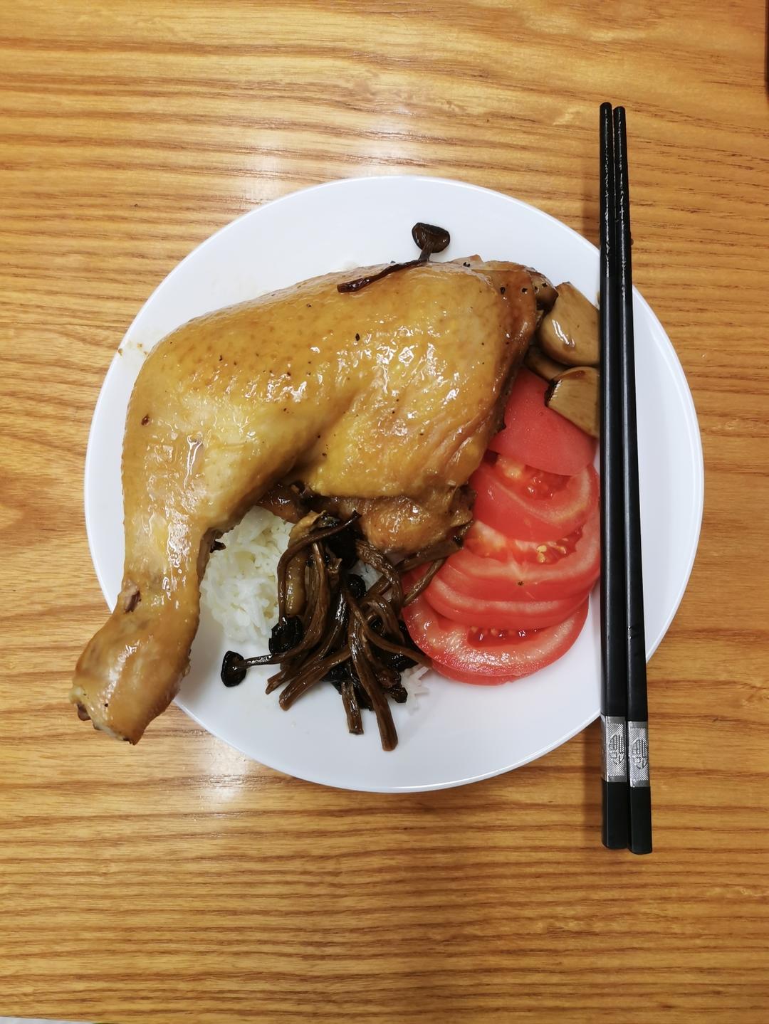 超多汁水超级香的烤鸡腿