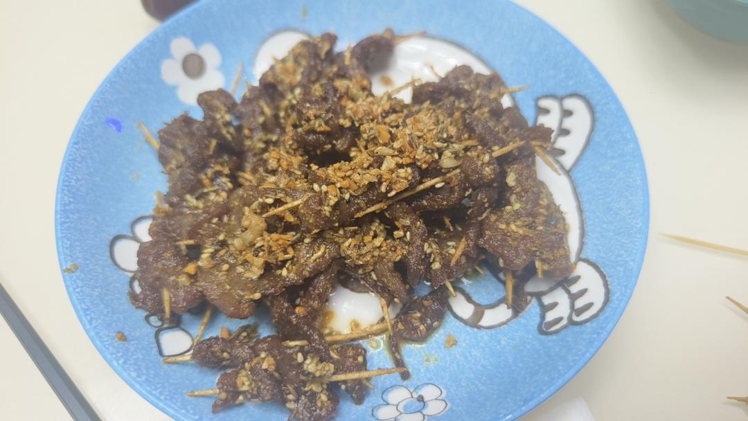好吃到没朋友的牙签肉