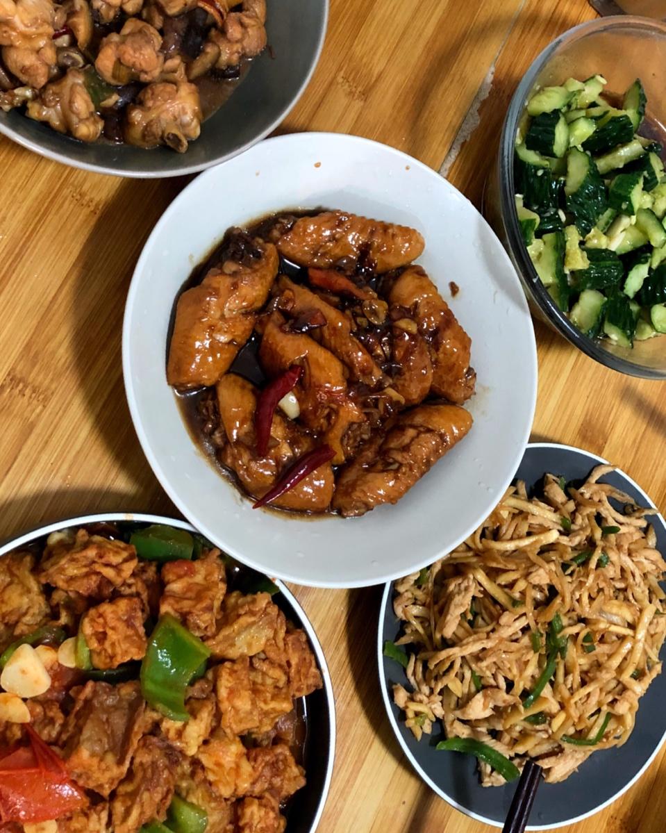 西红柿炒长豆角